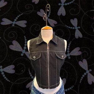 Women's Black Vest